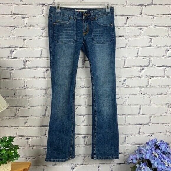 Farlow Women's Jeans Boot Cut Size 11 Medium Wash Denim - Picture 1 of 7